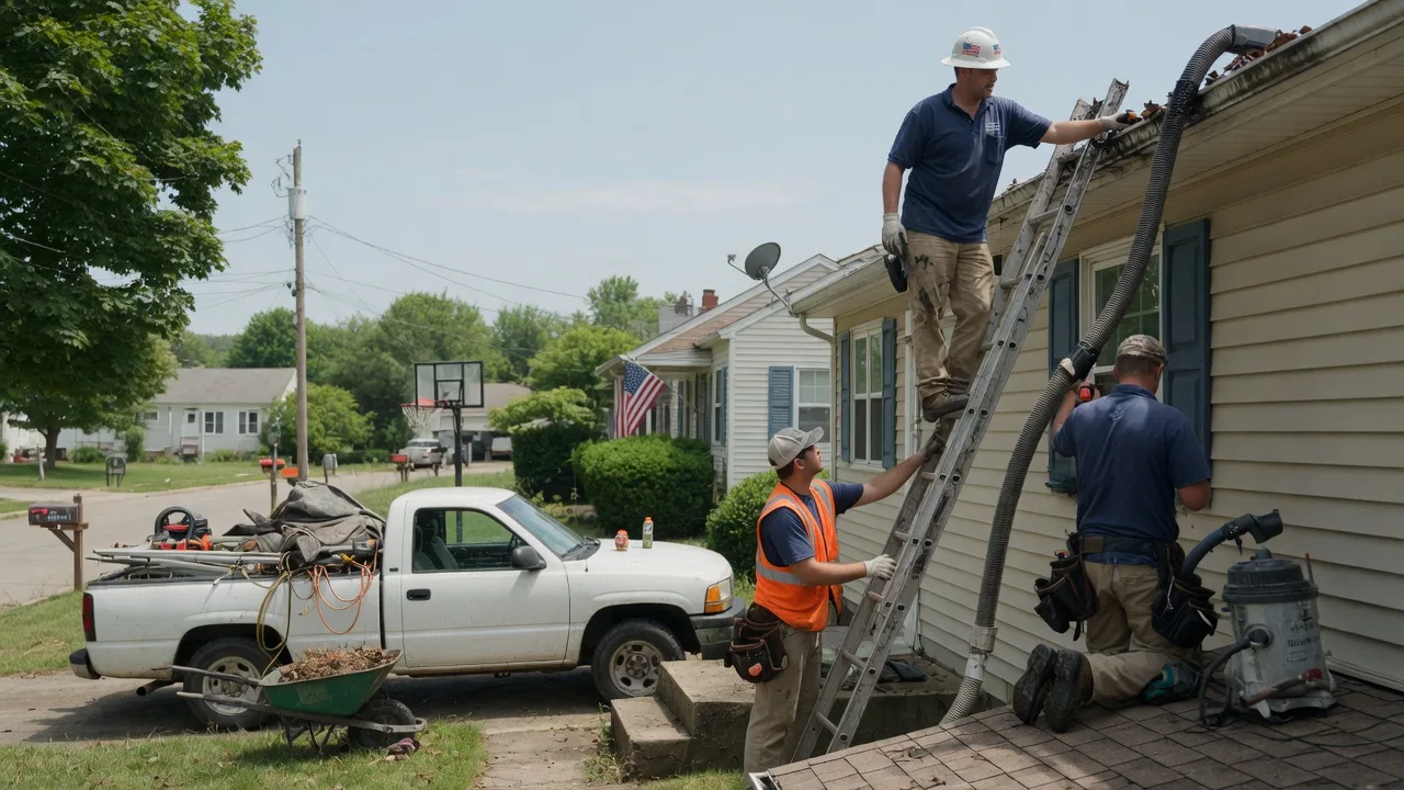 Gutter Installation in Wanblee, SD near me